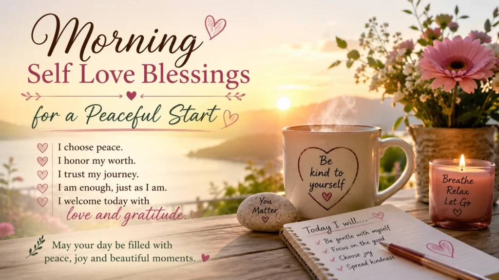 Morning Self Love Blessings for a Peaceful Start