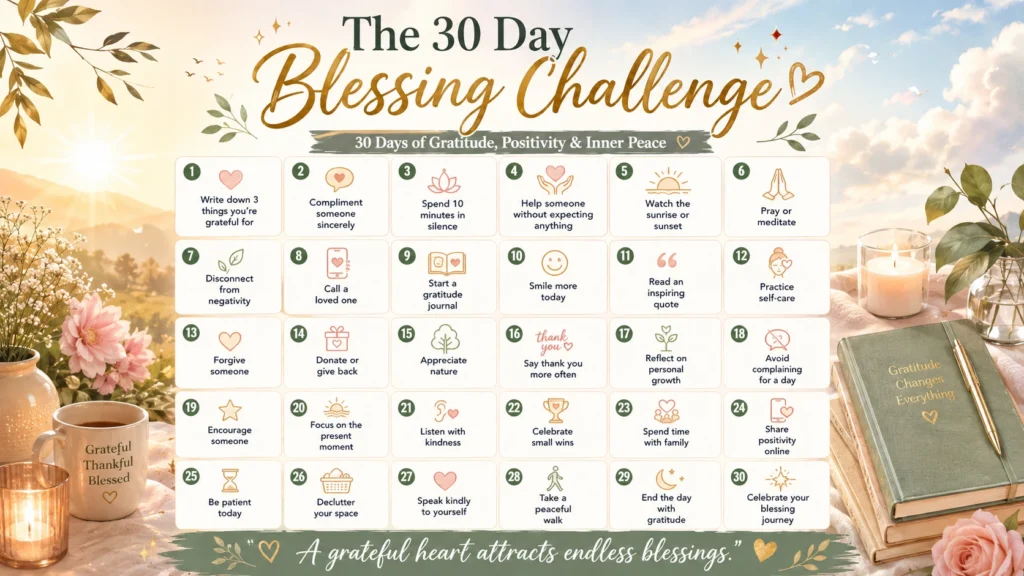 The 30 Day Blessing Challenge