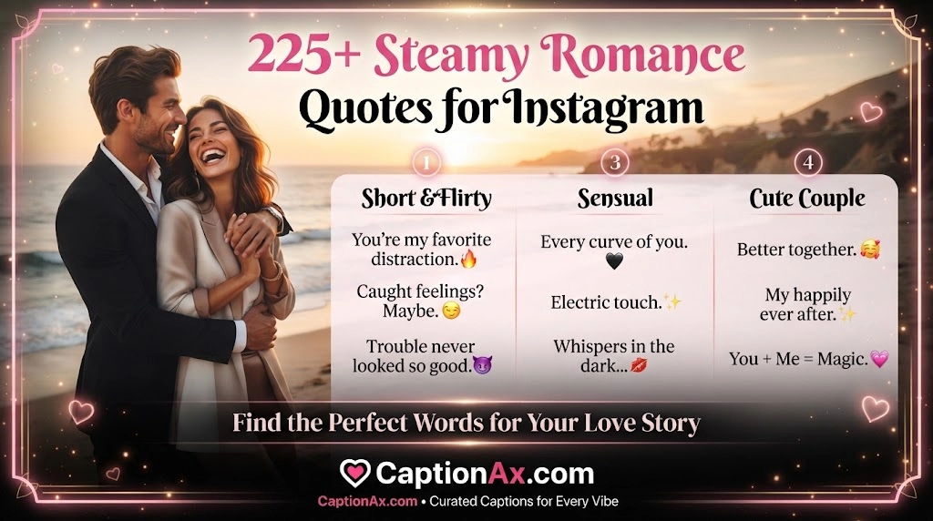 Steamy Romance Quotes for Instagram