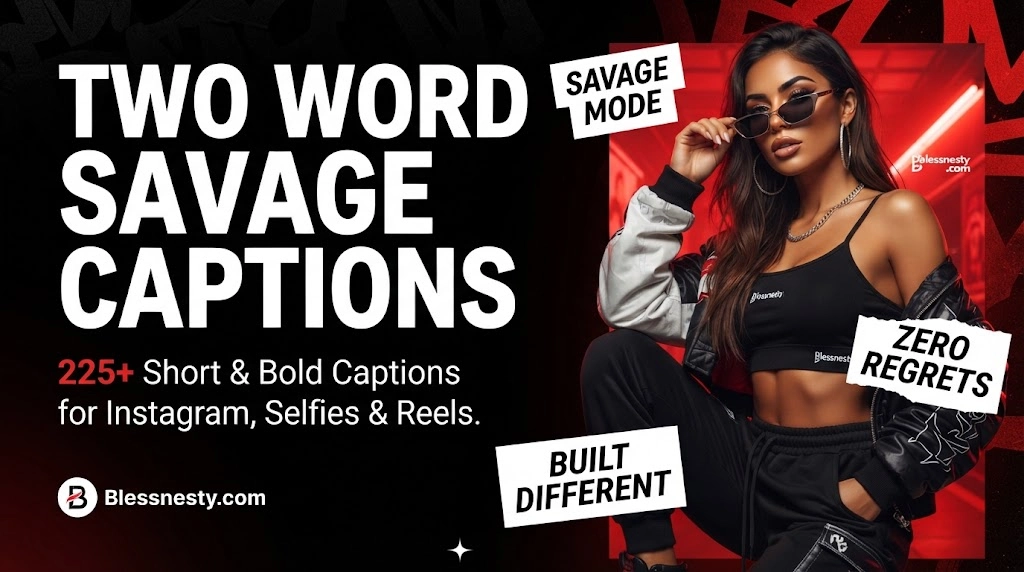 Two Word Savage Captions