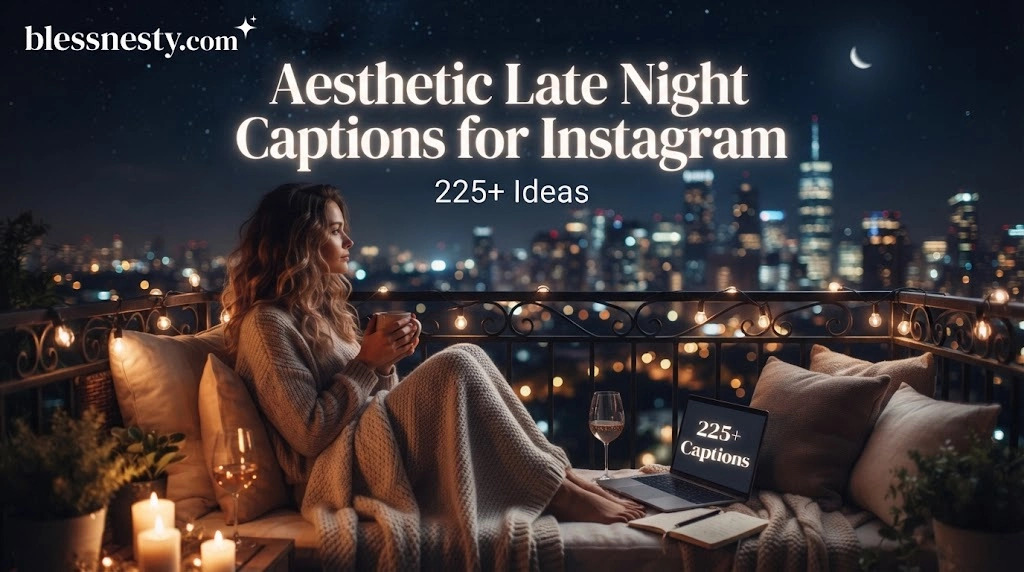 Aesthetic Late Night Captions for Instagram
