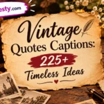 Vintage Quotes Captions