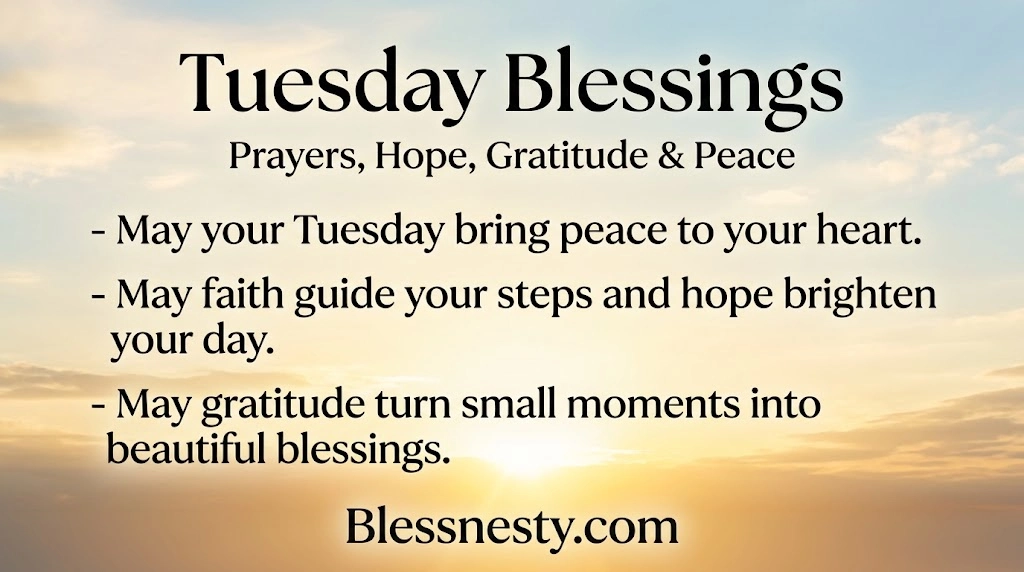 Tuesday Blessings
