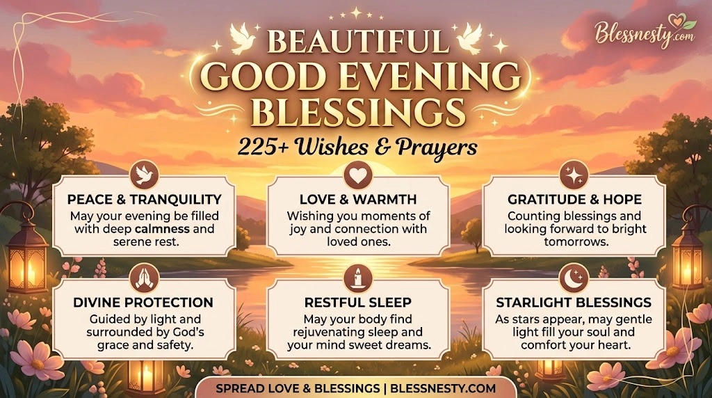 Beautiful Good Evening Blessings