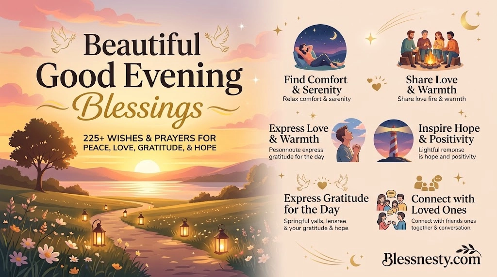 Beautiful Good Evening Blessings
